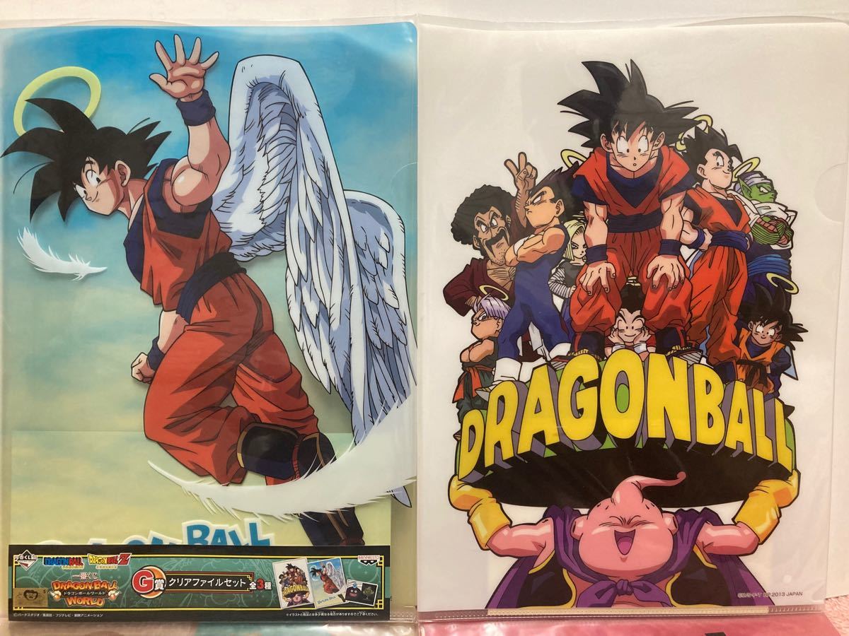 激レア】ドラゴンボール ビジュアルアートクリアファイル 額装品 鳥山明-