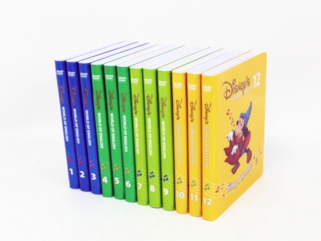 シングアロングセット 2017年6月 新子役版 DVD全12巻 ディズニー英語システム 品揃え豊富で 英語教材 DWE 知育教材 幼児教材 子供教材 最高の