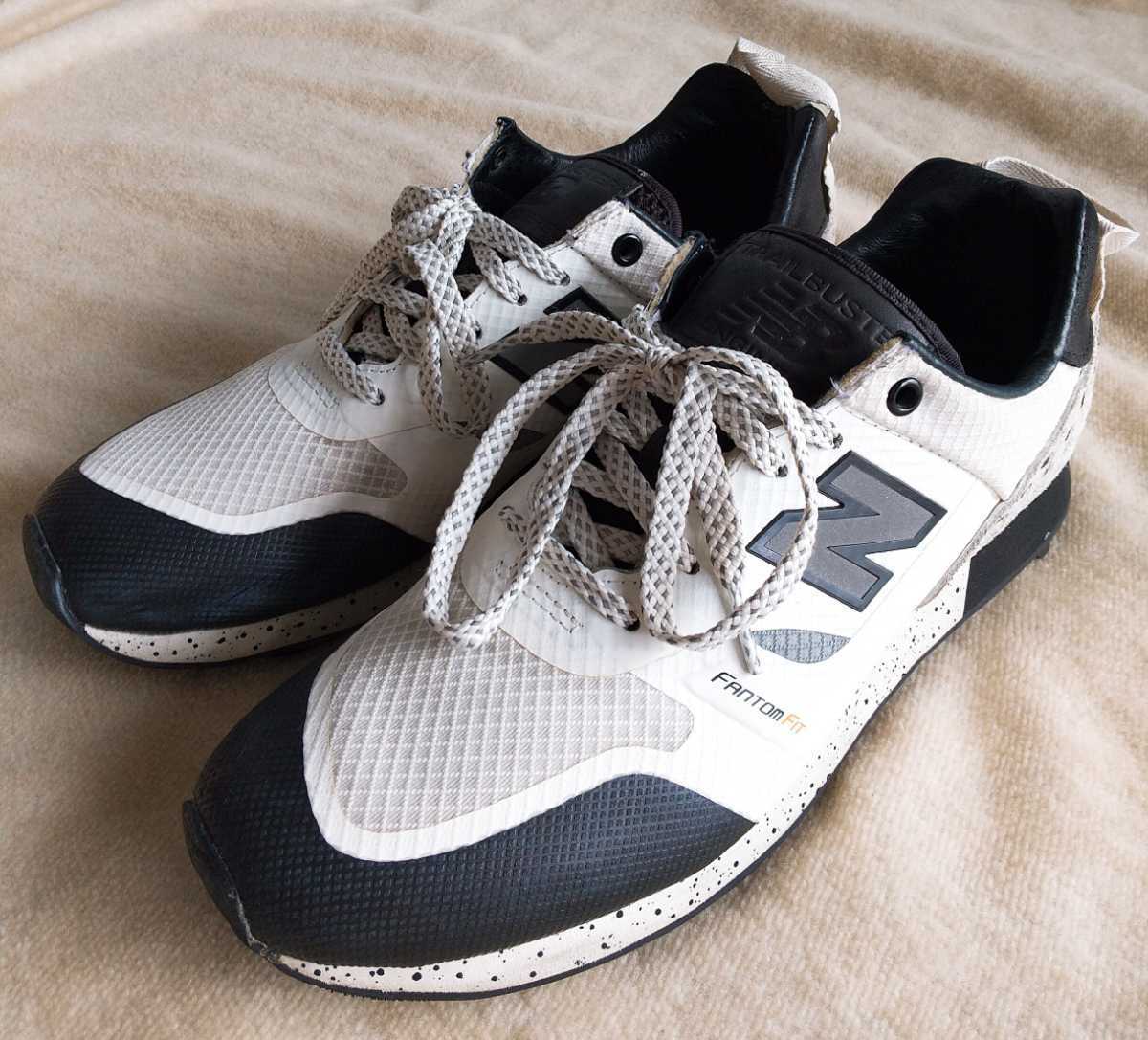 美品 New Balance Undefeated Trailbuster US10 28 ホワイト 限定_画像2