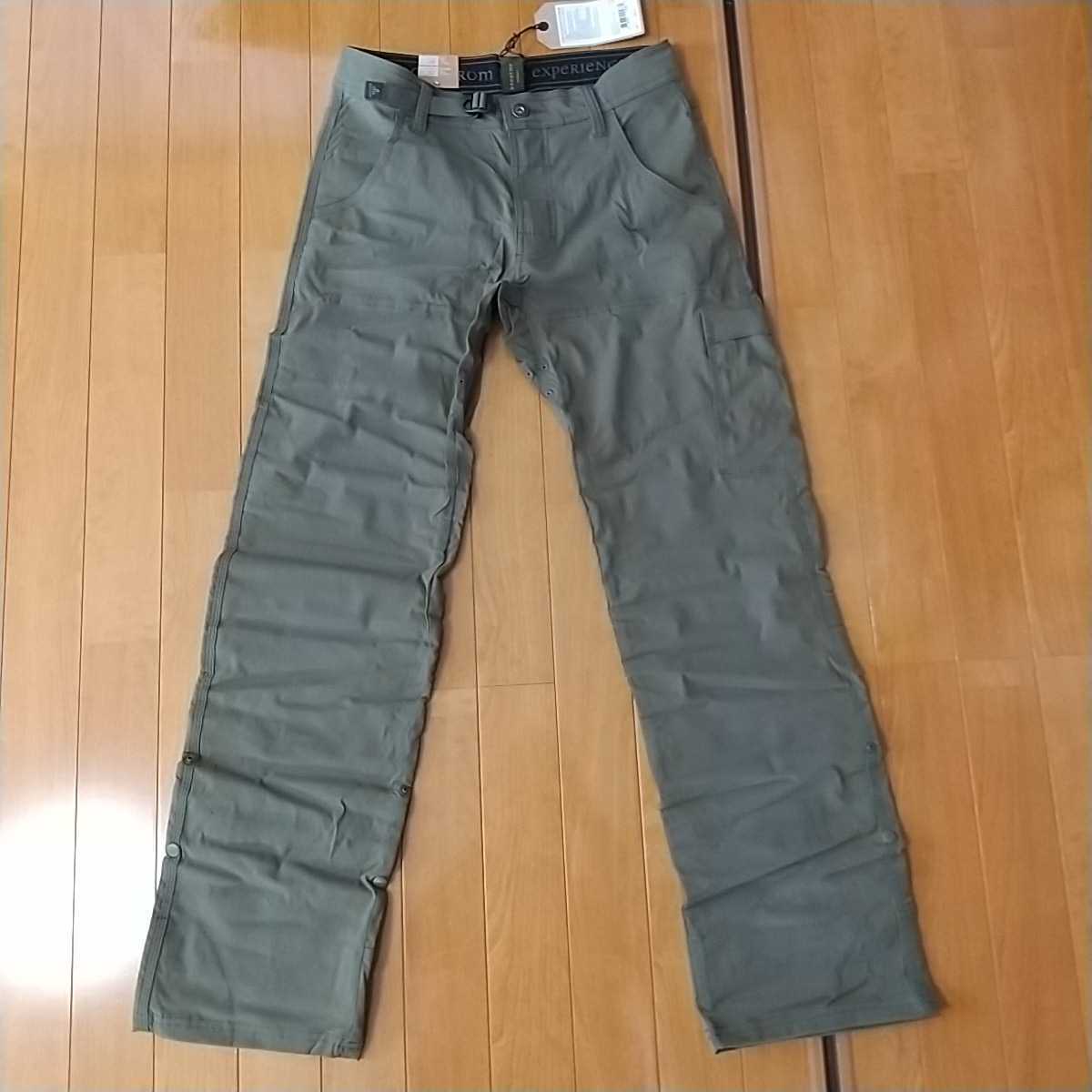 prAna プラナ ストレッチ ザイオン パンツ Stretch Zion Pant Cargo Green W28L32　アーミーグリーン