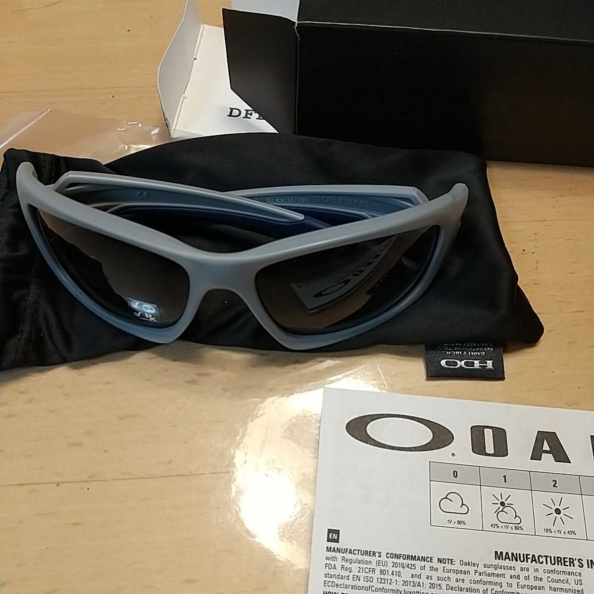 OAKLEY Valve オークリー バルブ Matte Fog Grey Polarized 0OO9236 偏光レンズ　サングラス _画像1