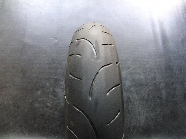 単品中古タイヤ!ダンロップ◎クオリファイヤーⅡ. 120/70ZR17. つ640:20044_画像1