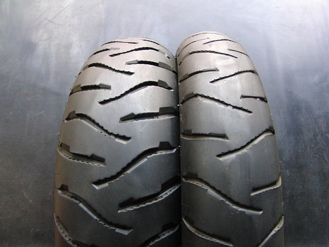 中古前後セット!ミシュラン◎アナキーⅢ. 120/70R19. 170/60R17. RR936:21035_画像1