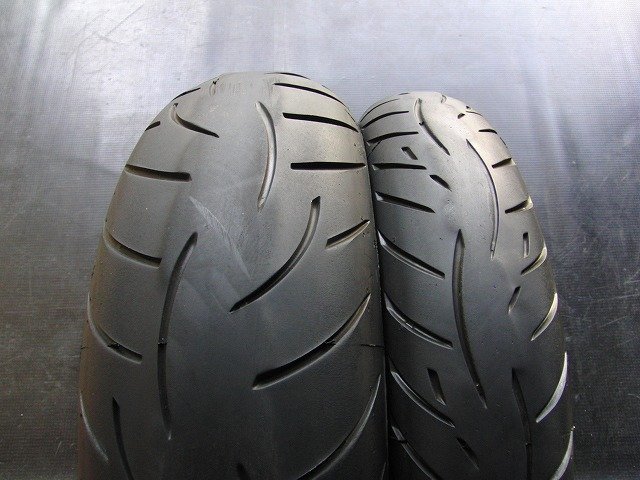 中古前後セット!メッツラー◎ロードテック Z8 インタラクト. 120/70ZR17. 180/55ZR17. RS923:22034_画像1