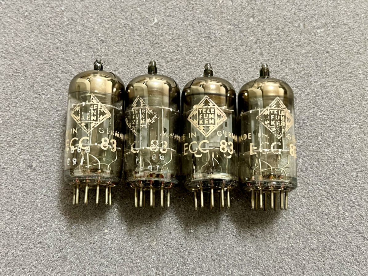 ロット揃い❗テレフンケン ECC83 ダイヤ管×2本セット① 高級真空管