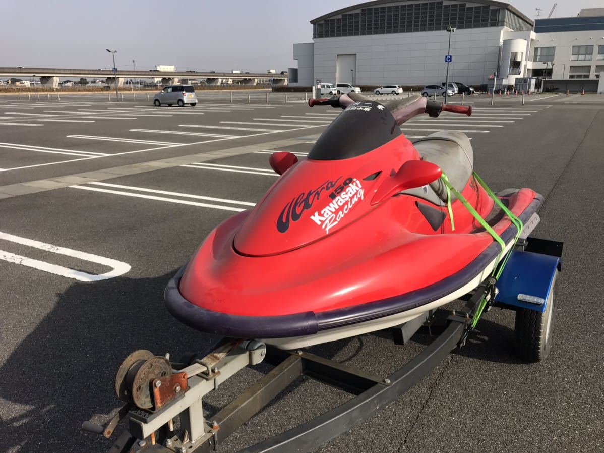カワサキ kawasaki マリンジェット ジェットスキー ウルトラ 150 初爆