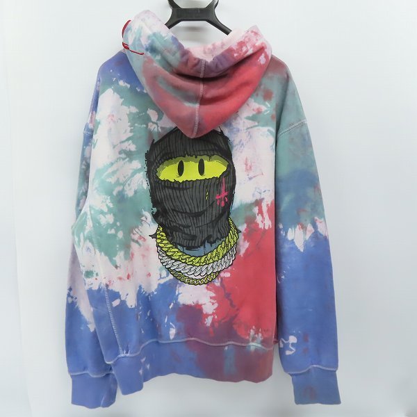 CVTVLIST/カタリスト CTLS KILLER SMILE HOODIE/キラースマイル オンライン限定 ムラ染め フーディー/パーカー/F /080 ストア通販 タイダイ パーカー スマイル カタリスト ctls Cvtvlist パーカー