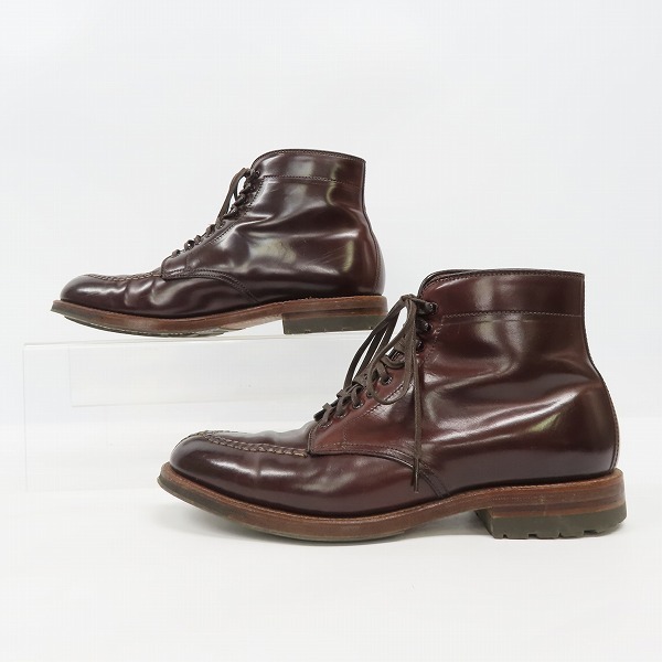 ALDEN/オールデン LEFFOT別注 コードバン Tanker Boots/タンカー ALDEN/オールデン LEFFOT別注 コードバン Tanker Boots/タンカー