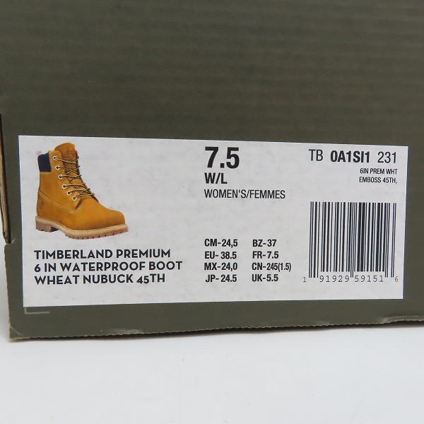 Timberland/ティンバーランド 45周年 6inch Premium Boot/6インチ