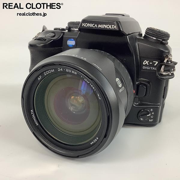 シャッター確認済み】MINOLTA/ミノルタ デジタル一眼レフカメラ α-7