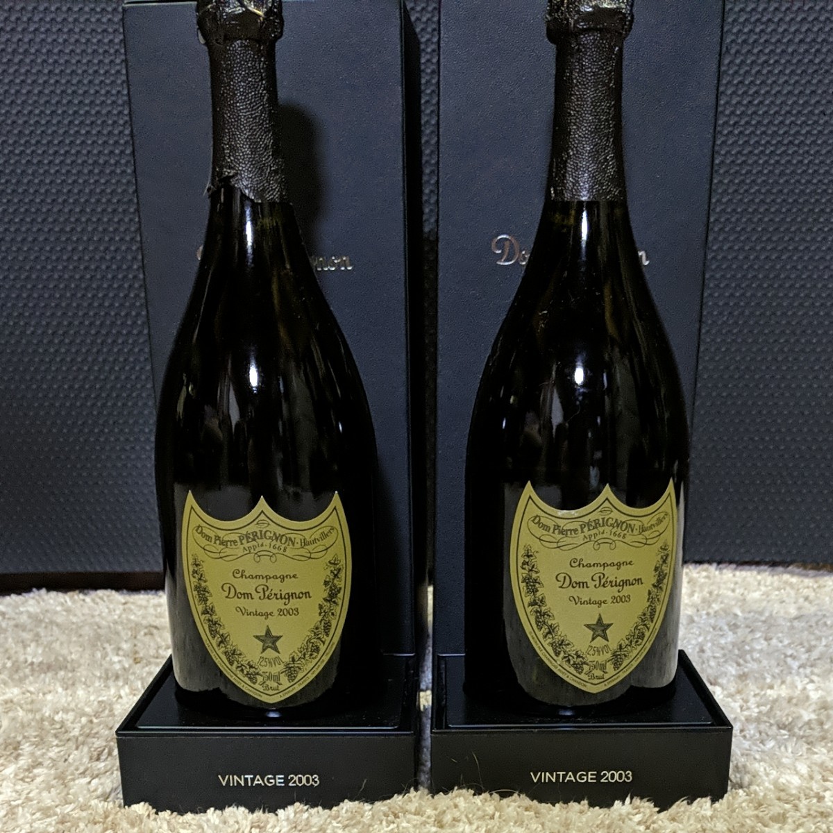正規品☆ドンペリニヨン vintage2003☆未開封2本☆箱付き