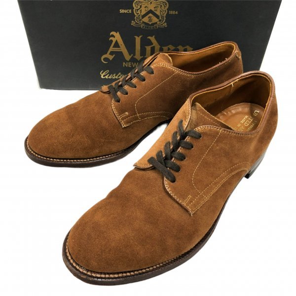Yahoo!オークション - Alden - 53504 Suede Leather Plain Toe Yahoo!オークション - Alden - 53504 Suede Leather Plain Toe