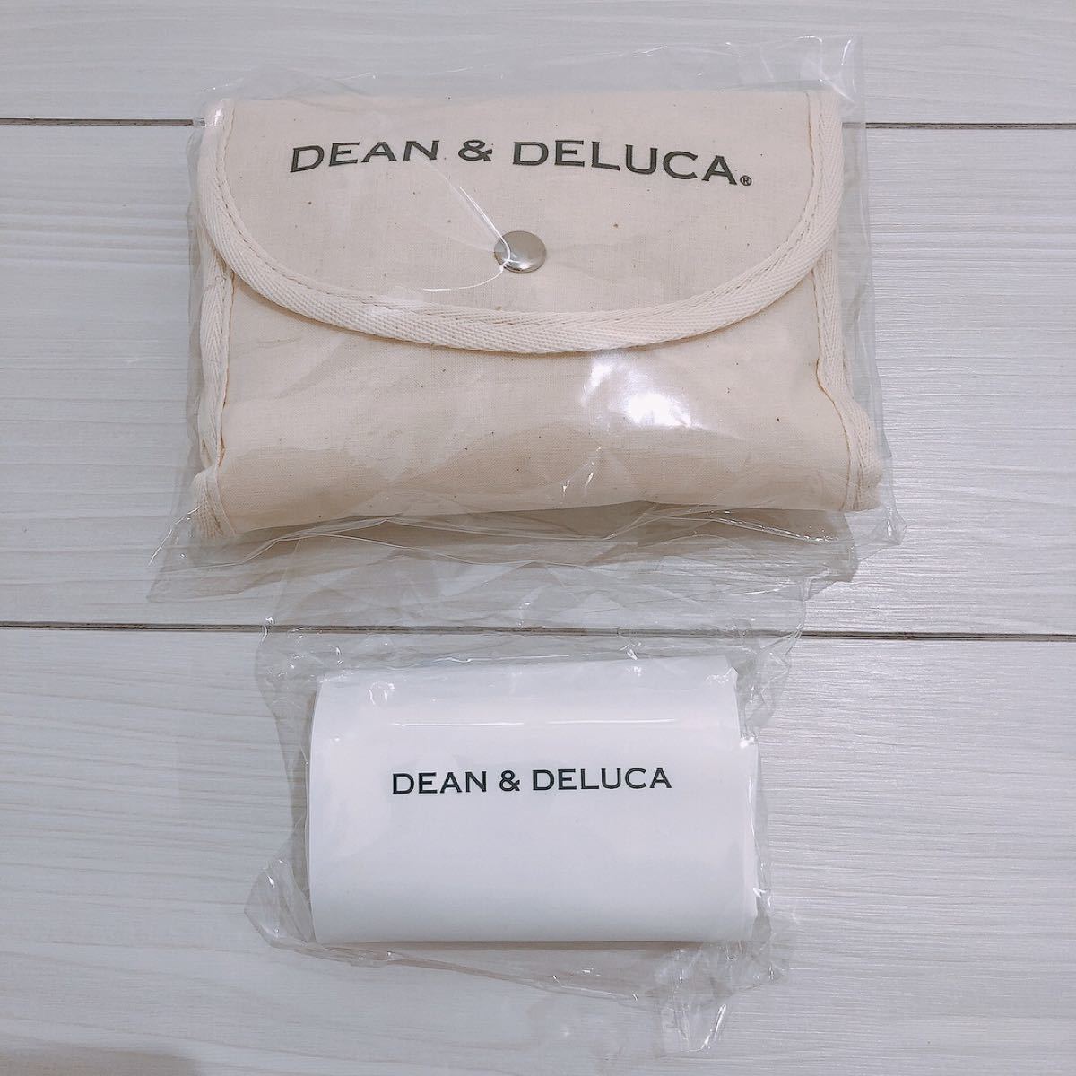 DEAN&DELUCA  ショッピングバッグ　エコバッグ　2点セット 