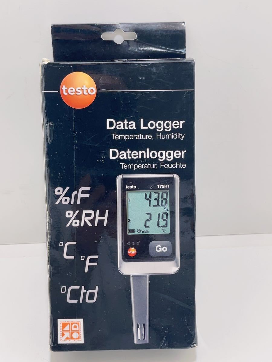 E233 未使用品 testo テストー 175H1 温湿度ロガー データ 温度 E233 未使用品 testo テストー 175H1 温湿度ロガー データ 温度