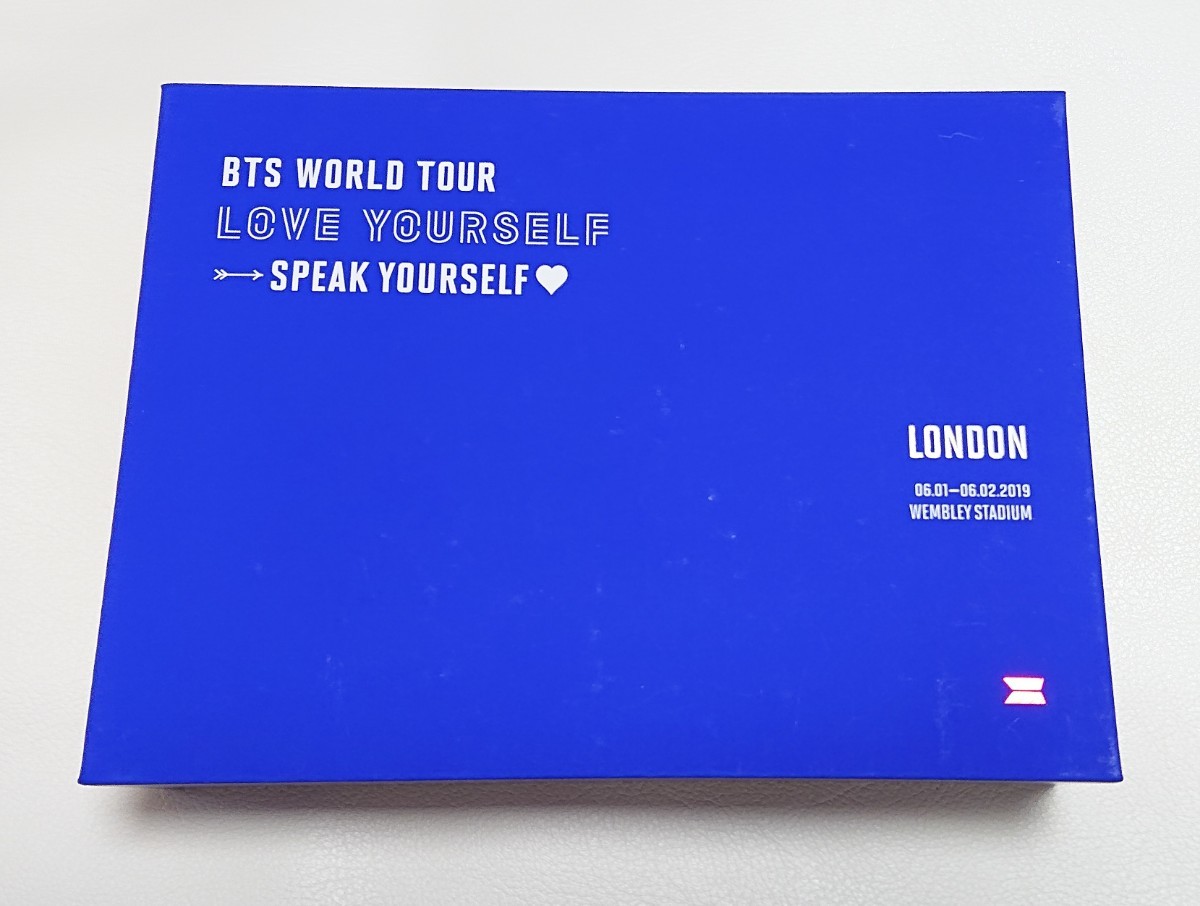 BTS WORLD TOUR LOVE YOURSELFSPEAK YOURSELF London DVD SUGA ユンギ