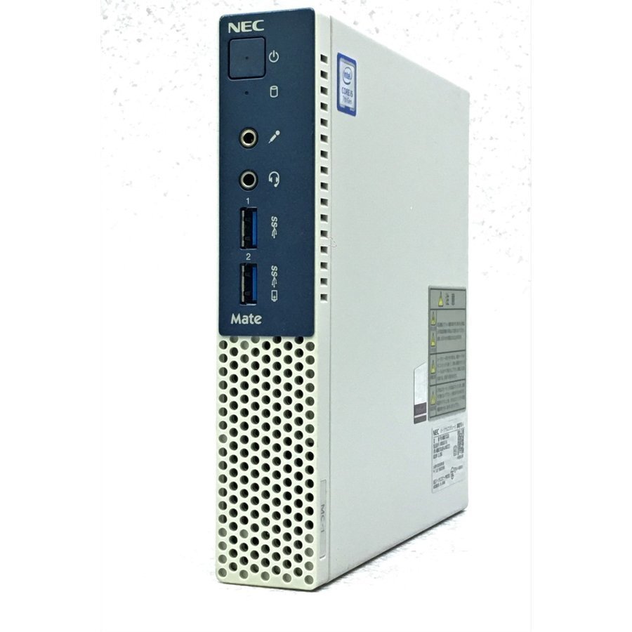 OS無し特価　NEC MATE ウルトラ省スペース MC-1CPU：Corei5 7500T 2.7GHz メモリ4GB_画像1