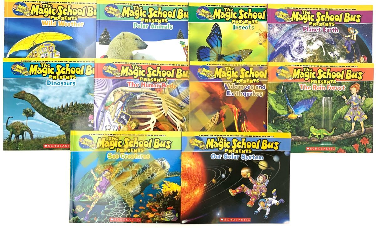 The Magic School Bus Presents絵本10冊　全冊音源付