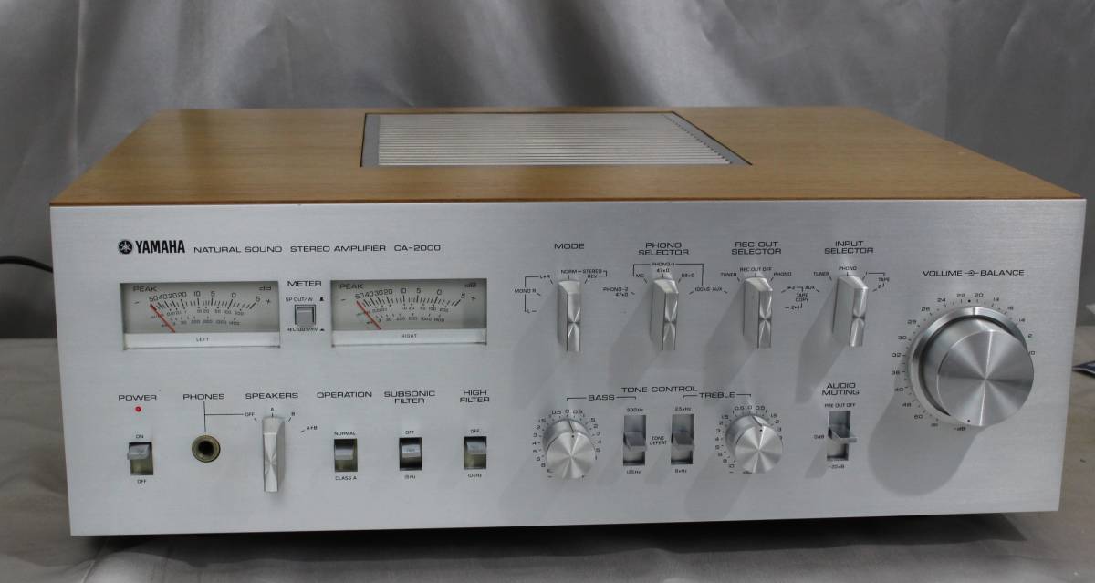 ヤフオク! - ヤマハ YAMAHA プリメインアンプ 名機 CA-200...