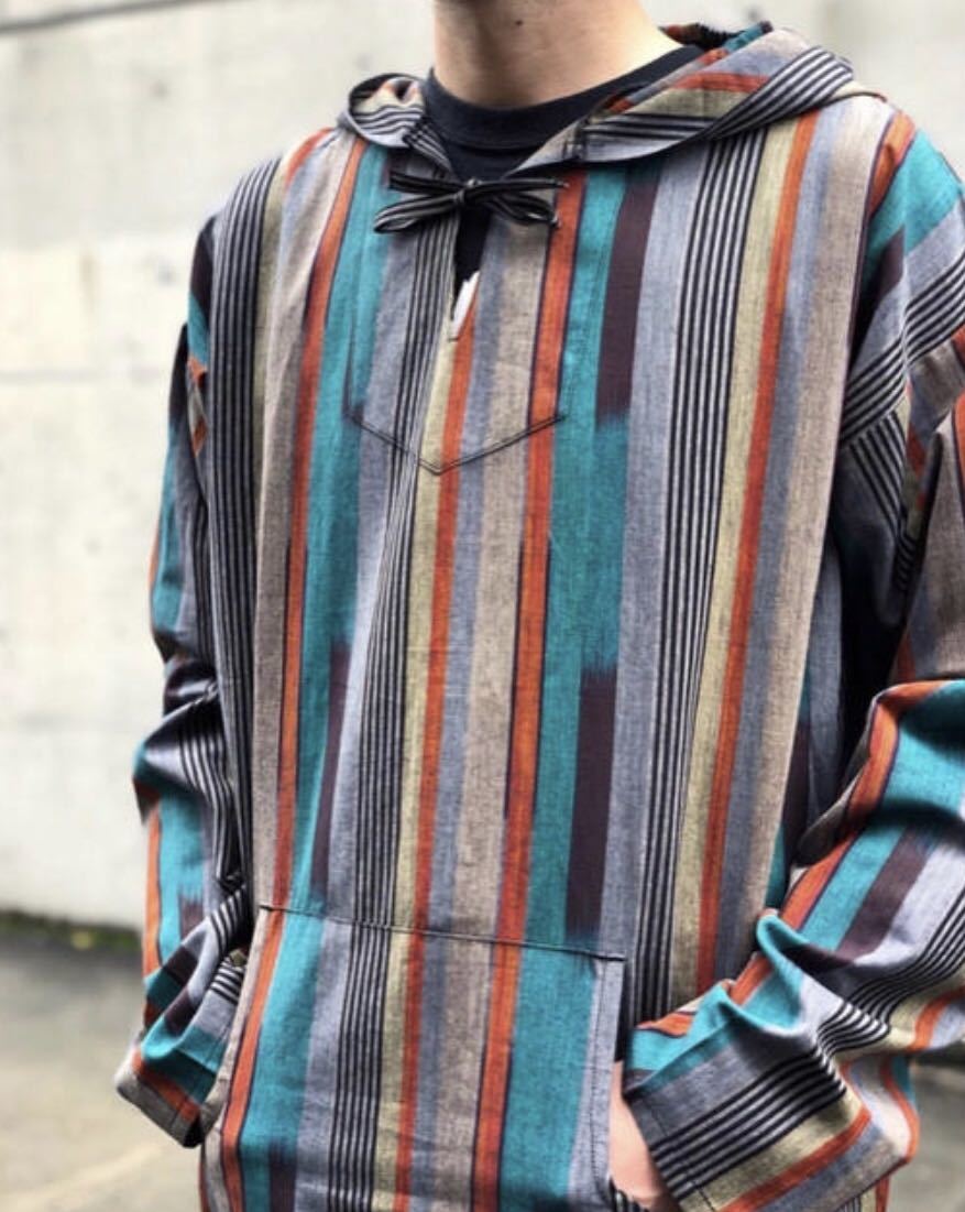 SOUTH2 WEST8 MEXICAN PARKA SHIRT s2w8 NEPENTHES NEEDLES ネペンテス ニードルス シャツ パーカー_画像8