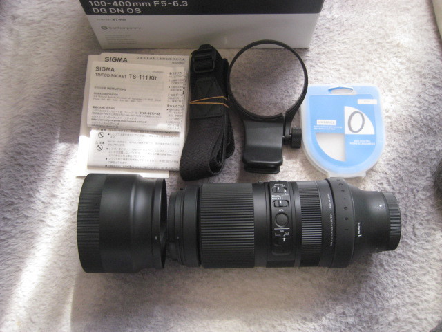 SIGMA 100-400mm F5-6.3 SONY E 三脚座TS-11 セット 美品 sweatreno.com