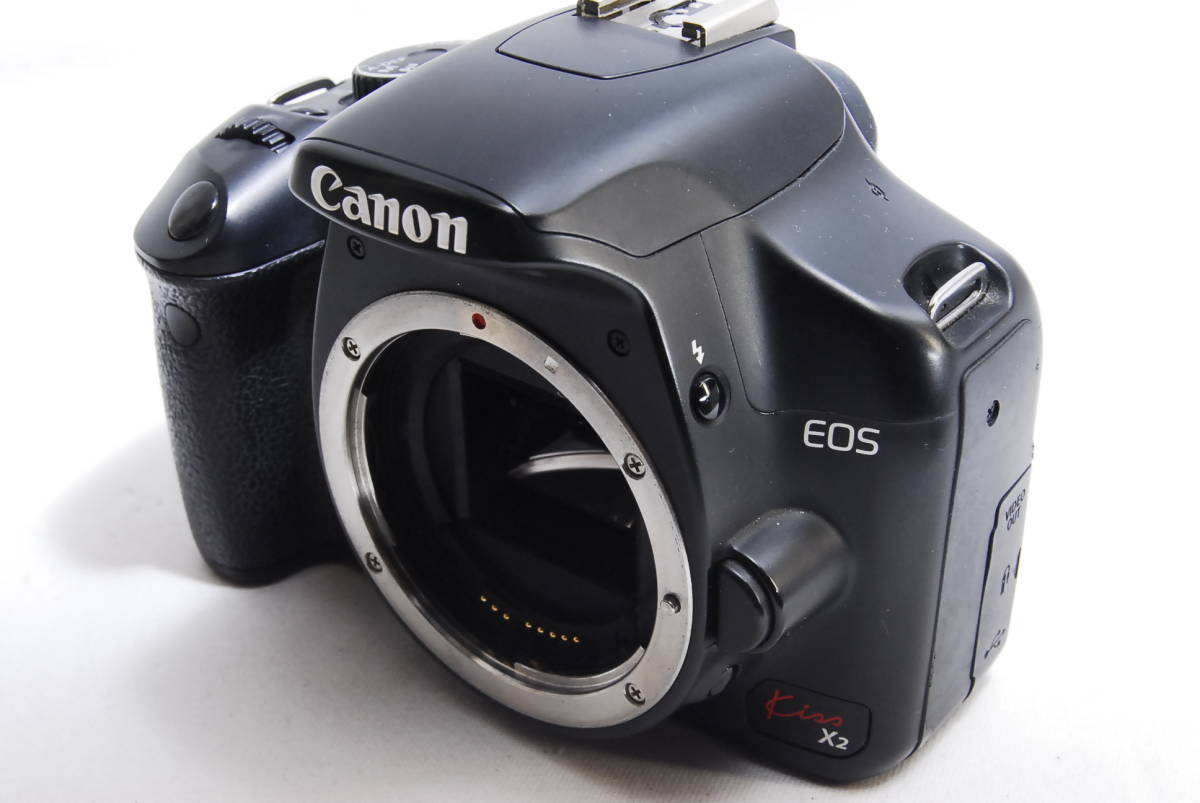 CANON キャノン EOS Kiss X2 Wレンズ 標準+望遠 元箱付 安心の付属