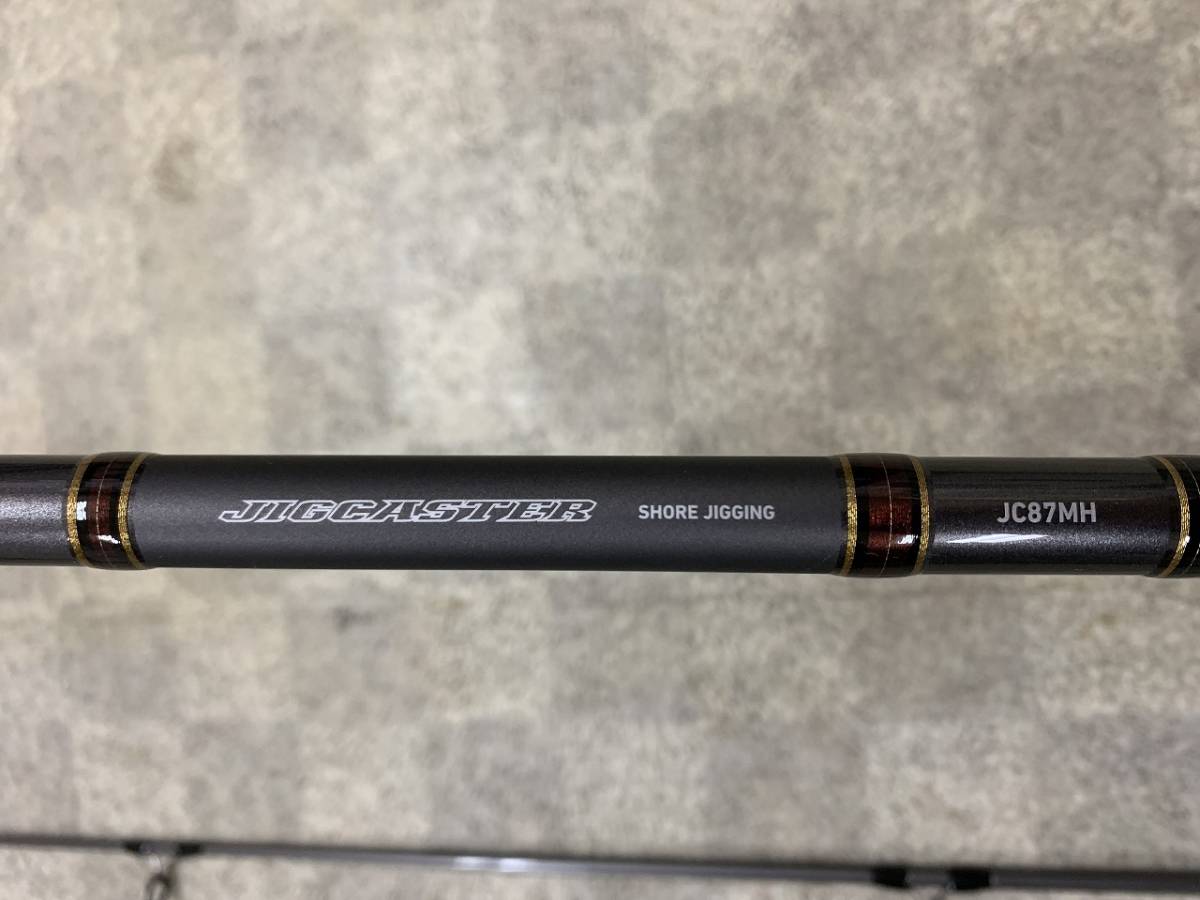 釣り竿とリールセット　釣り竿　JIGCASTER　ジグキャスター　JC87MH　リール　SHIMANO　SAHARA　4000HG　スピニングリール_画像5