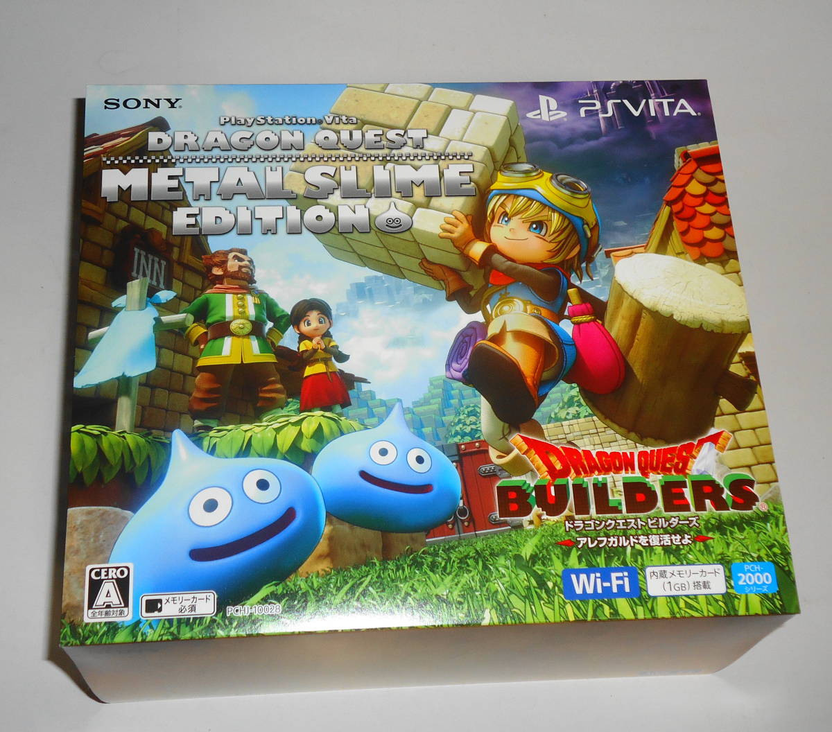 送0【新品 PlayStation Vita ドラゴンクエスト メタルスライムエディション】PCHJ-10028 限定版 未使用 Dragon Quest 鳥山明★条件付おまけ_未使用品です。暗所保管品。