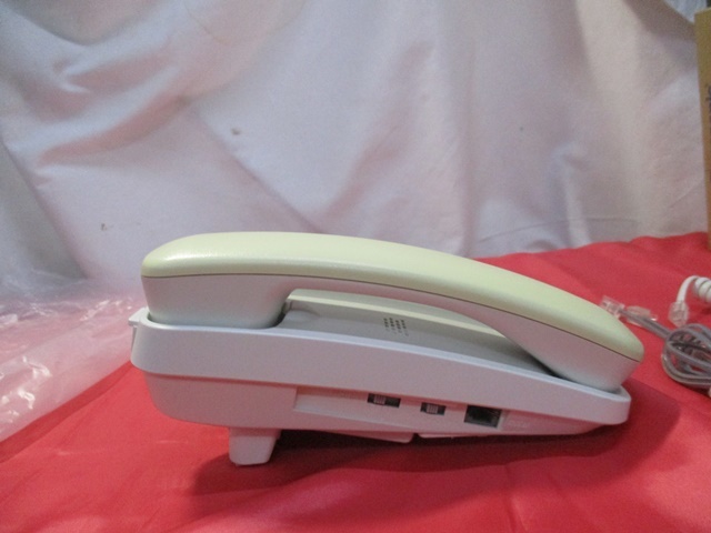 Panasonic Panasonic design telephone VE-F04-W white unused inspection consumer electronics AV camera telephone fixation 