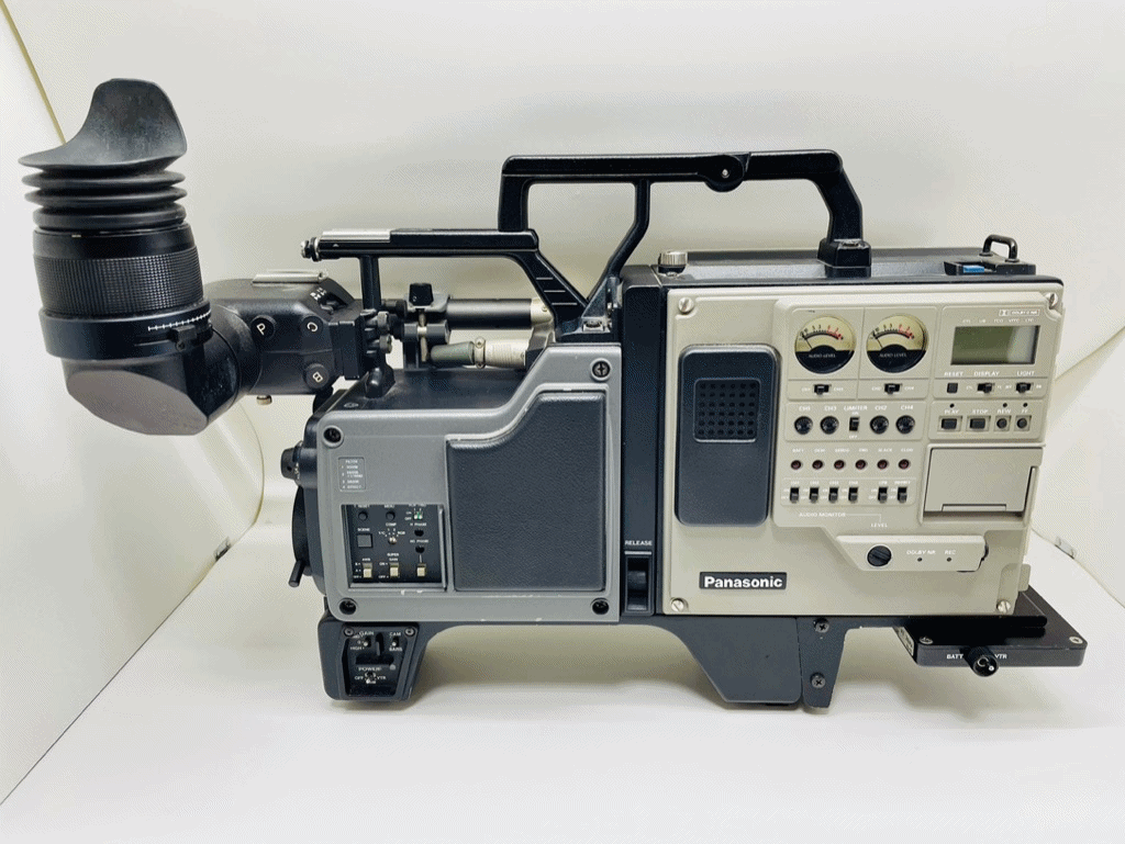 IKEGAMI HC-340 + VF15-27 Viewfinder + Audio Technica MC-10, Panasonic AU-410 MKII, Anton Bauer QR-GOLDプロフェッショナル放送カメラ 2