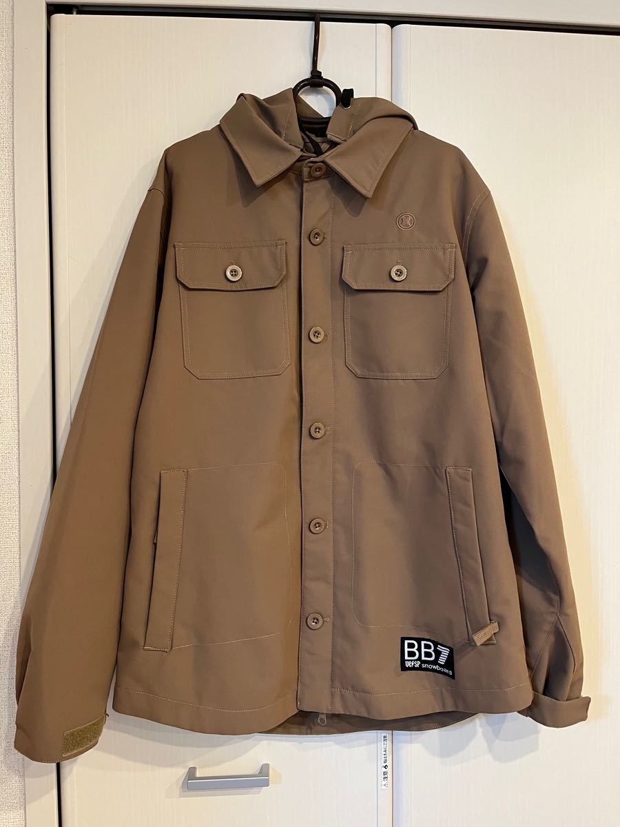 VESP スノーボード ウェア MILITALY SHIRTS JACKET BB7 サイズM 防寒