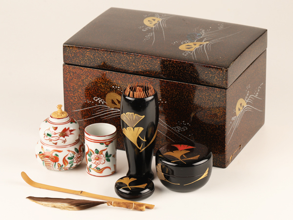 く日はお得♪ 茶道具 利休茶箱 鎌倉 蘭 新品 marciliomesquita.com.br
