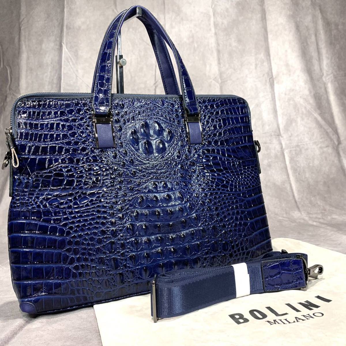 ヤフオク! - 未使用☆定価20万☆BOLINI ボリーニ ビジネスバッグ...