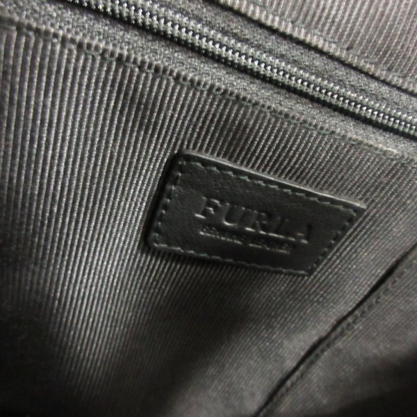 フルラ FURLA トートバッグ G6315 - レザー 黒×ゴールド 美品 バッグ