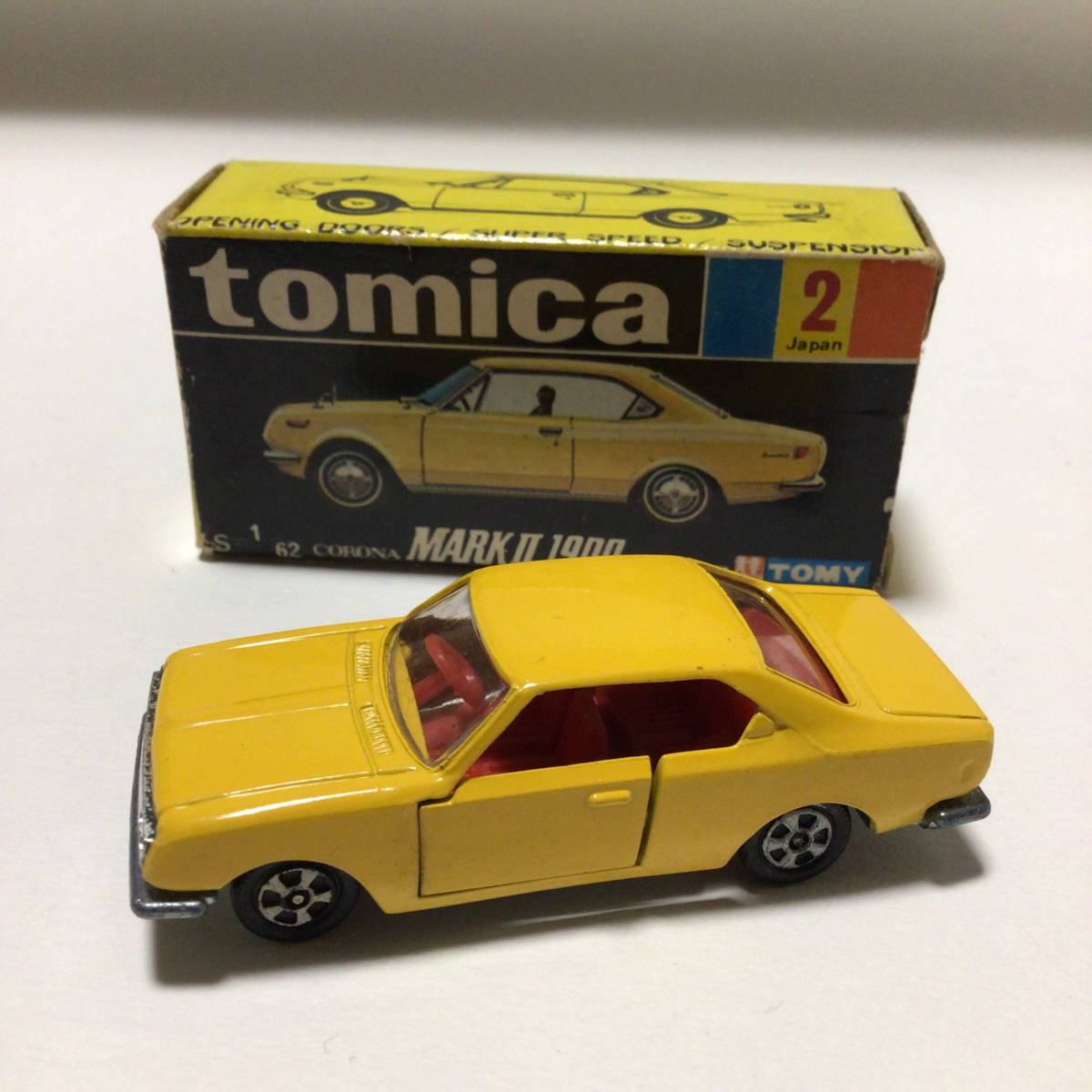トミカ】No.15 トヨタ ニューコロナ ハードトップ 1Aホイール 黒 トミカ】No.15 トヨタ ニューコロナ ハードトップ 1Aホイール 黒