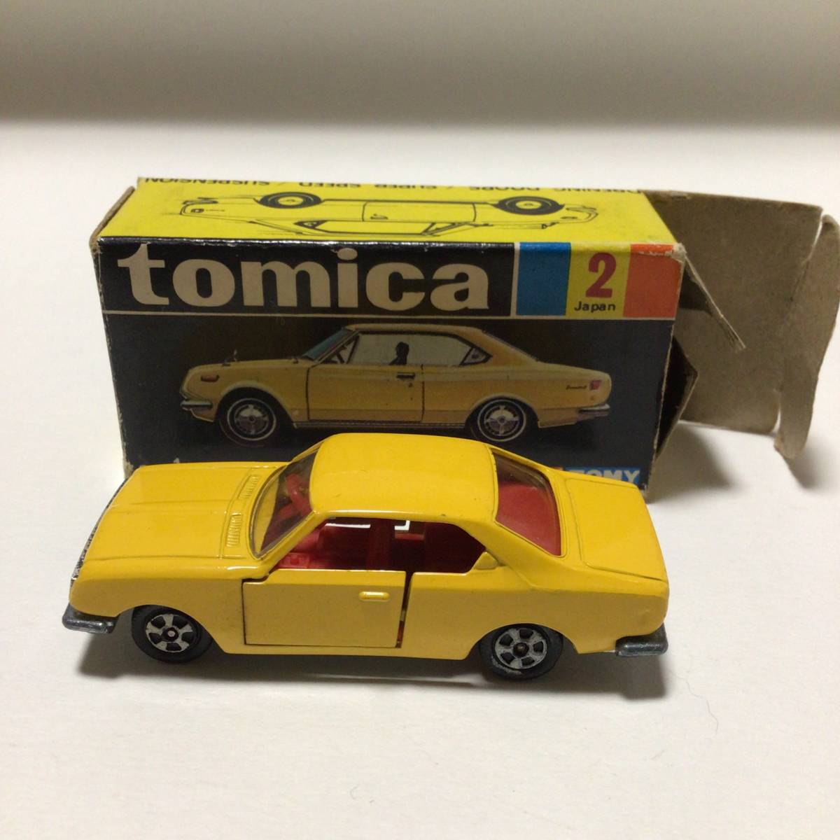 正規品】 トミカ2-1-4 コロナ マークII 1900ハードトップ 1Aホイール赤