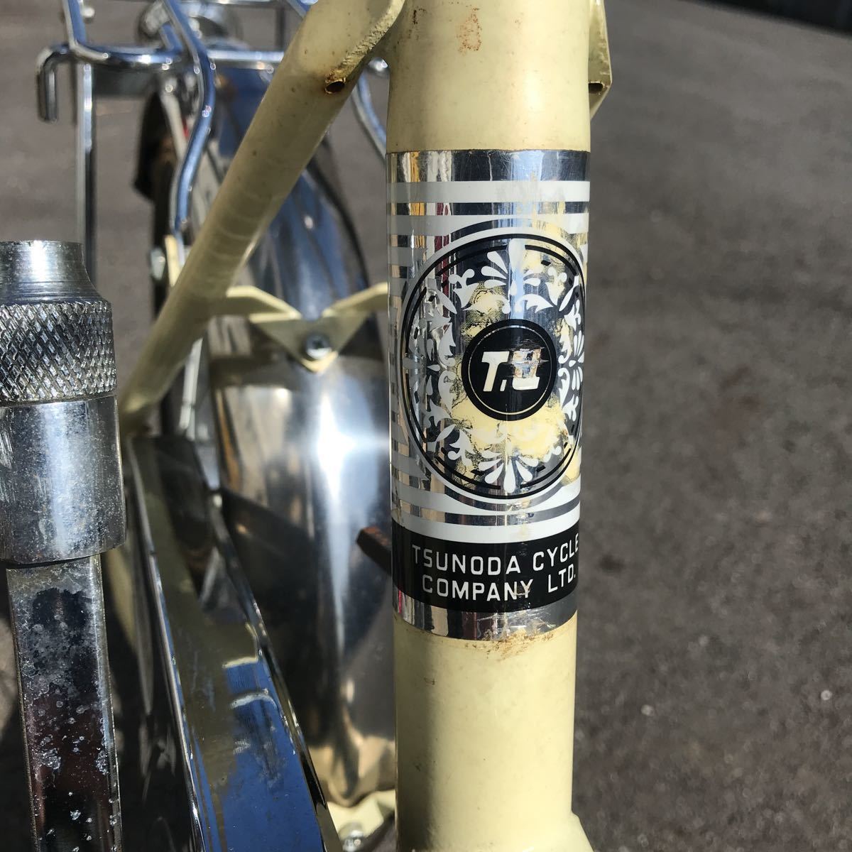 Yahoo!オークション - ツノダ 折りたたみ自転車 昭和レトロ 16 Yahoo!オークション - ツノダ 折りたたみ自転車 昭和レトロ 16