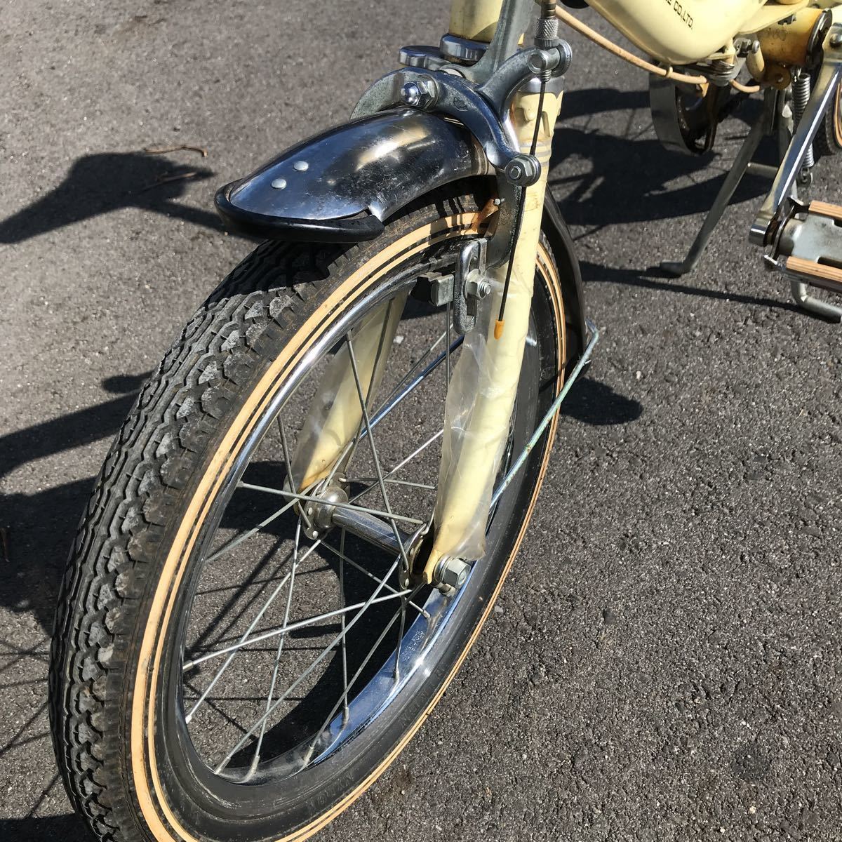 Yahoo!オークション - ツノダ 折りたたみ自転車 昭和レトロ 16 Yahoo!オークション - ツノダ 折りたたみ自転車 昭和レトロ 16