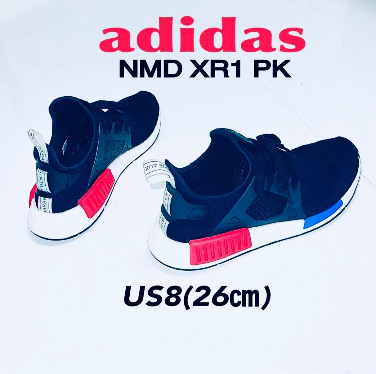 adidas ORIGINALS NMD XR1 PK 黒 26㎝ US8 送料無料