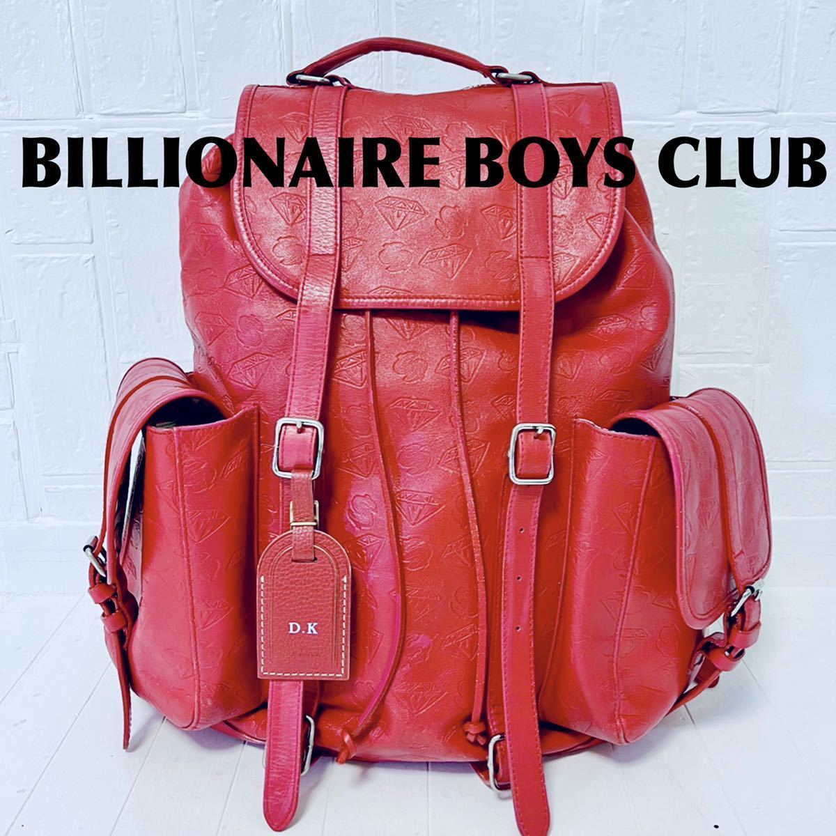 未使用品】 BOYS BILLIONAIRE レア品 CLUB クリスブラウン バック