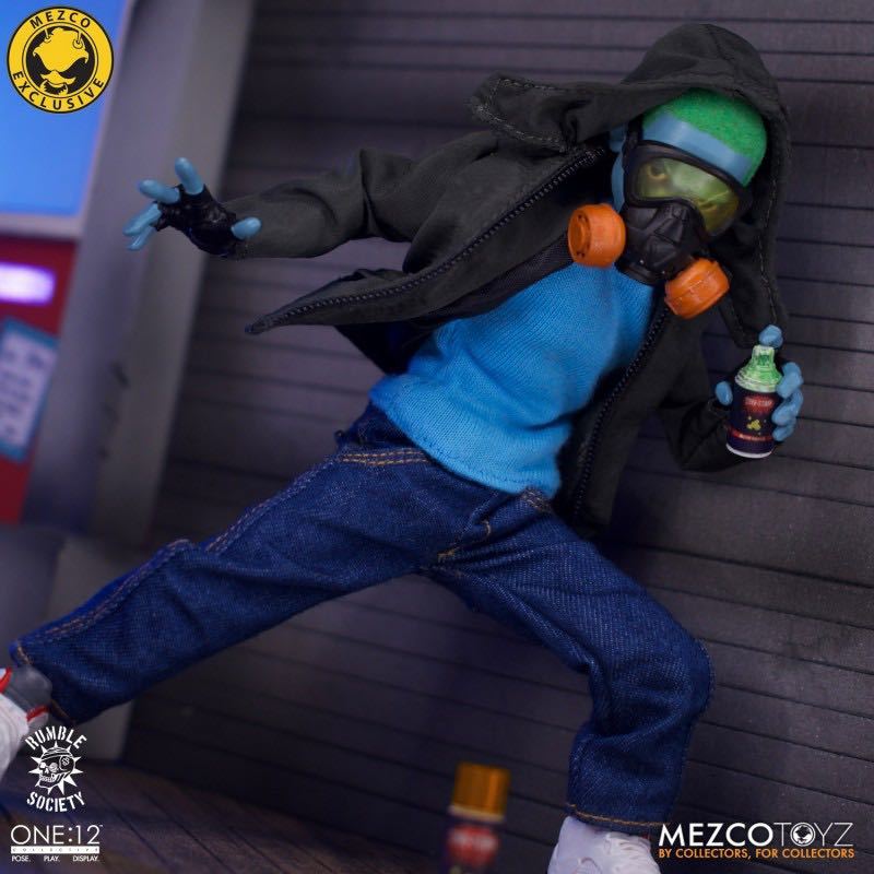 Mezco one 12 collective Rumble Society - Hoodz: Vapor メズコ ワン