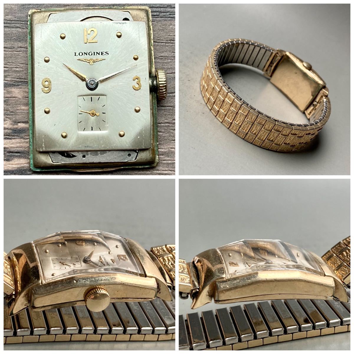 動作品】ロンジン アンティーク 腕時計 1940年代 手巻き メンズ 動作品】ロンジン アンティーク 腕時計 1940年代 手巻き メンズ
