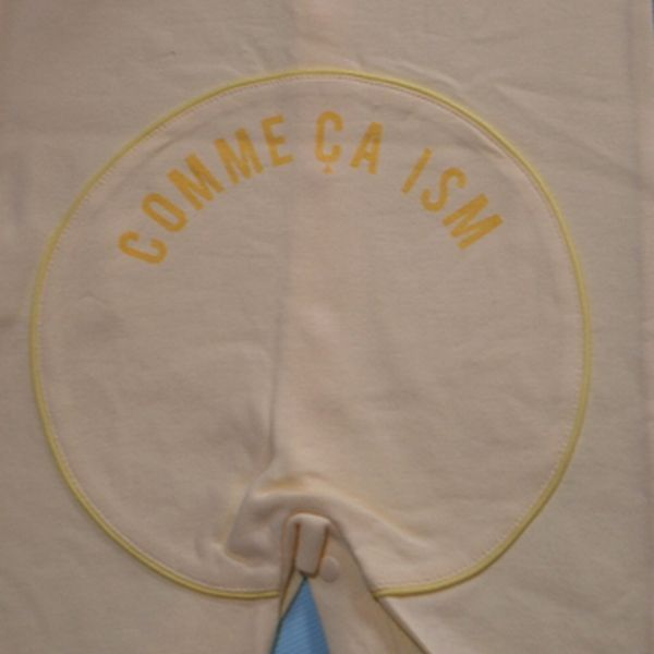  Comme Ca Ism 70/80 хлопок 100% Logo .. платье-комбинезон 