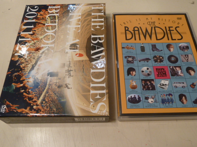 ２点セットで★THE BAWDIES 「LIVE AT BUDOKAN 2011 1127」「THIS IS MY HIATORY」ＤＶＤ_画像1