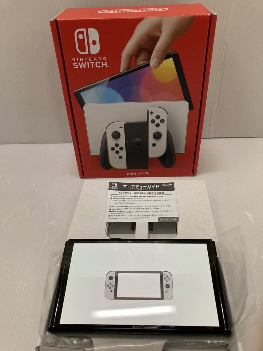 ほぼ新品】 新型 有機ELモデル スイッチ 本体のみ Nintendo Switch
