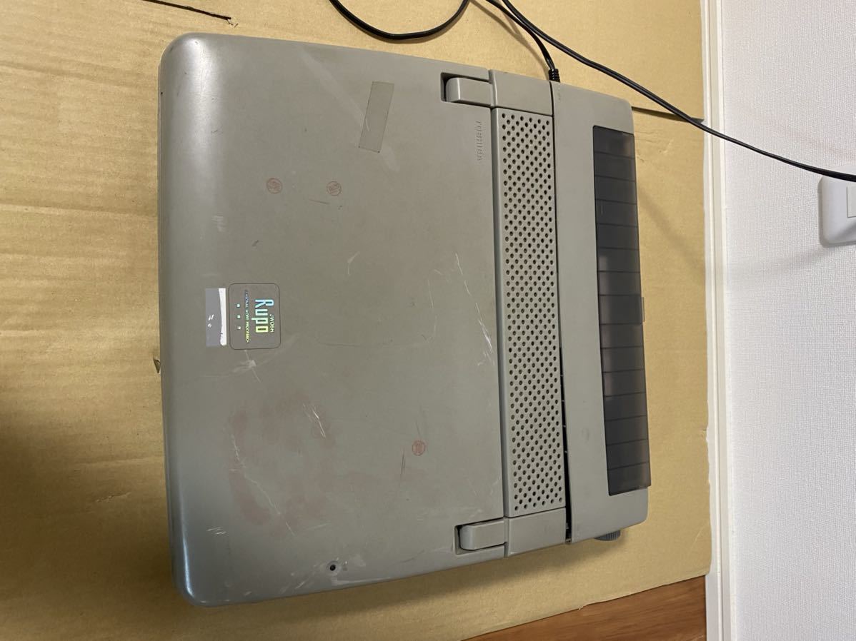 完璧 【30日保障有り+整備品】TOSHIBA ワープロ RUPO ではなく JW06H