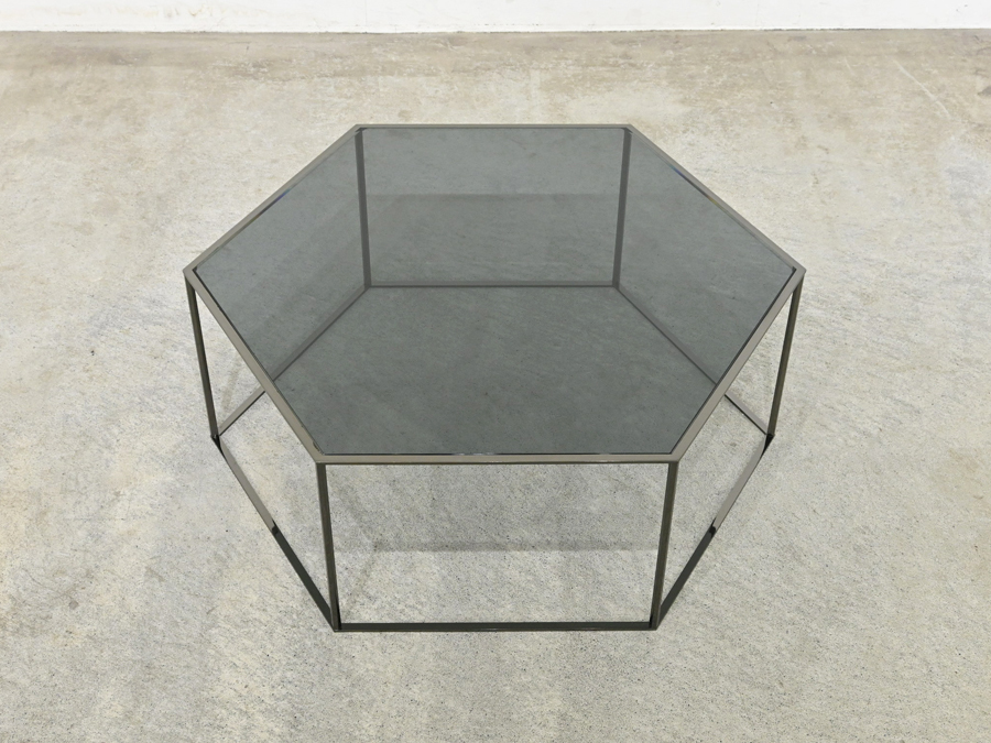 美品 Cassina ixc. DESALTO 吉岡徳仁 “HEXAGON 690” ローテーブル 27.5