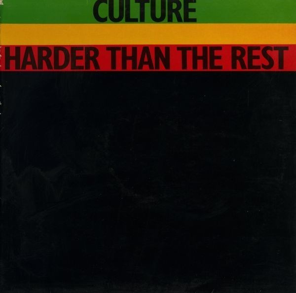 UK盤 Culture／Harder Than The Rest【Virgin】Love Shine Bright Stop The Fussing And Fightingほか 78年発表 LP カルチャー 試聴_画像1