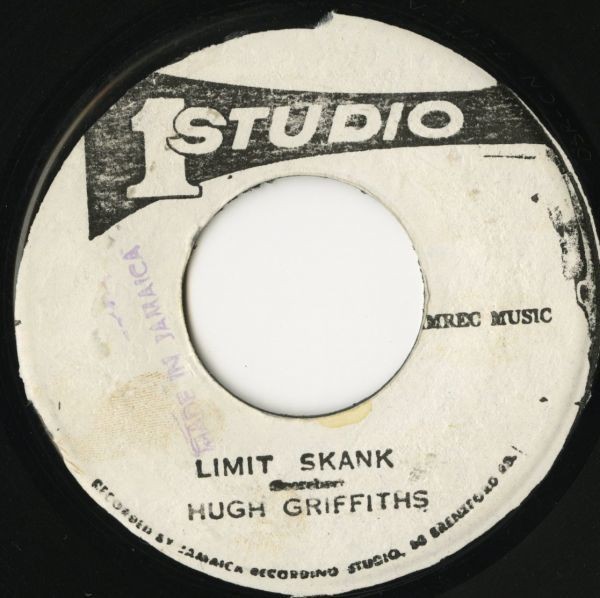 JAMAICA盤 7インチ Hugh Griffiths／Limit Skank【Studio One】New Establishment／Version収録 REGGAE Deejay 45RPM. 試聴_画像1