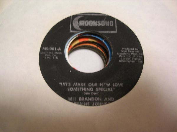 ●SOU45●BILL BRANDON & LORRAINE JOHNSON / LET'S MAKE OUR NEW LOVE SOMETHING SPECIAL_画像1