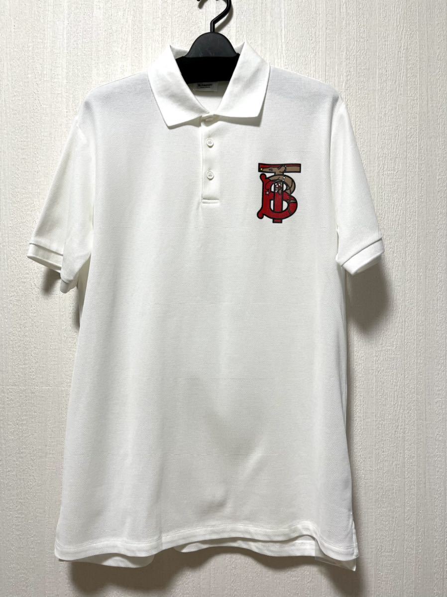 BURBERRY バーバリー ロゴプリントポロシャツ M | sweatreno.com